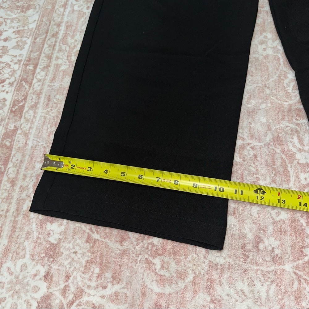NWT High Waisted Wide Leg Black Dress Pants - Picture 12 of 16
